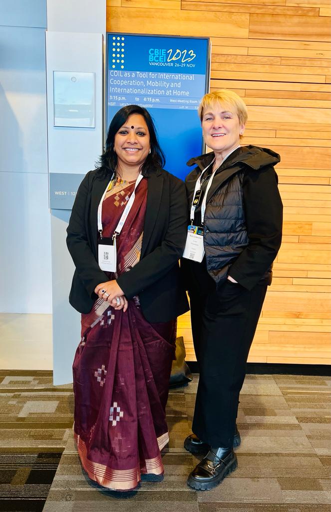 Dr. Preeti Nair attending CBIE 2023 Conference